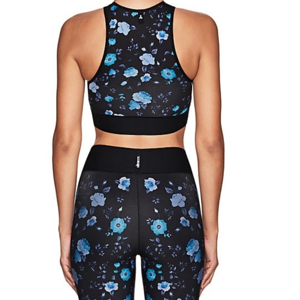 NEW • Ultracor • Botanica Floral Crop Top Black - Picture 3 of 6